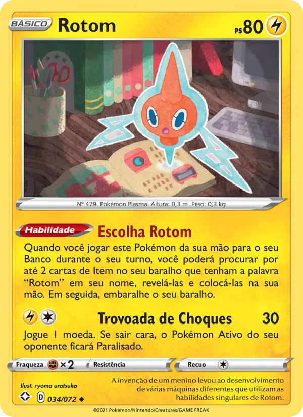 Rotom (Shining Fates #34/72)