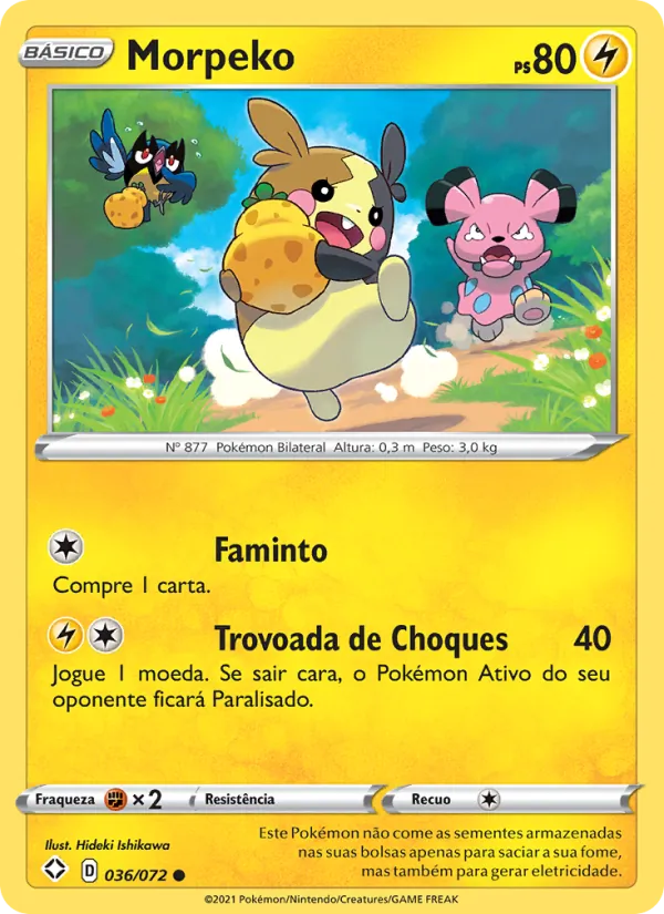 Morpeko (Shining Fates #36/72)