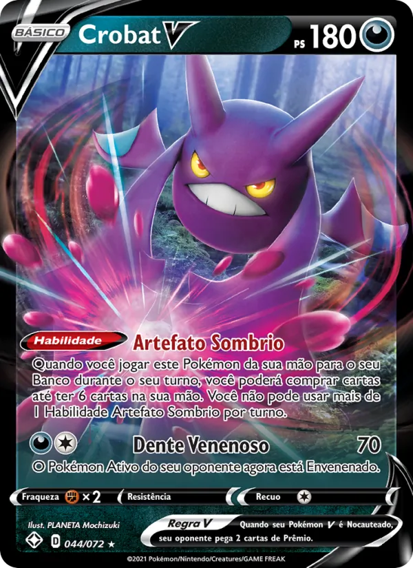 Crobat V (Shining Fates #44/72)