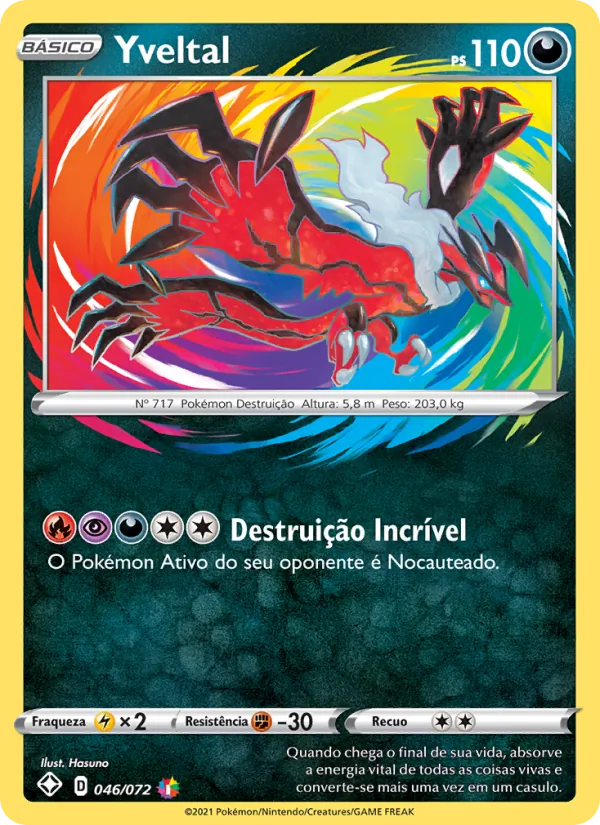 Yveltal (Shining Fates #46/72)