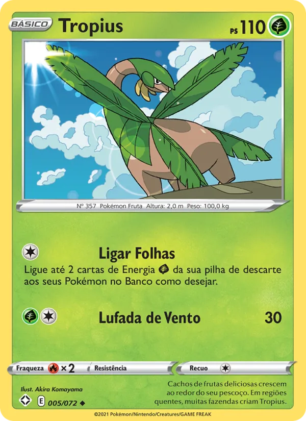 Tropius (Shining Fates #5/72)