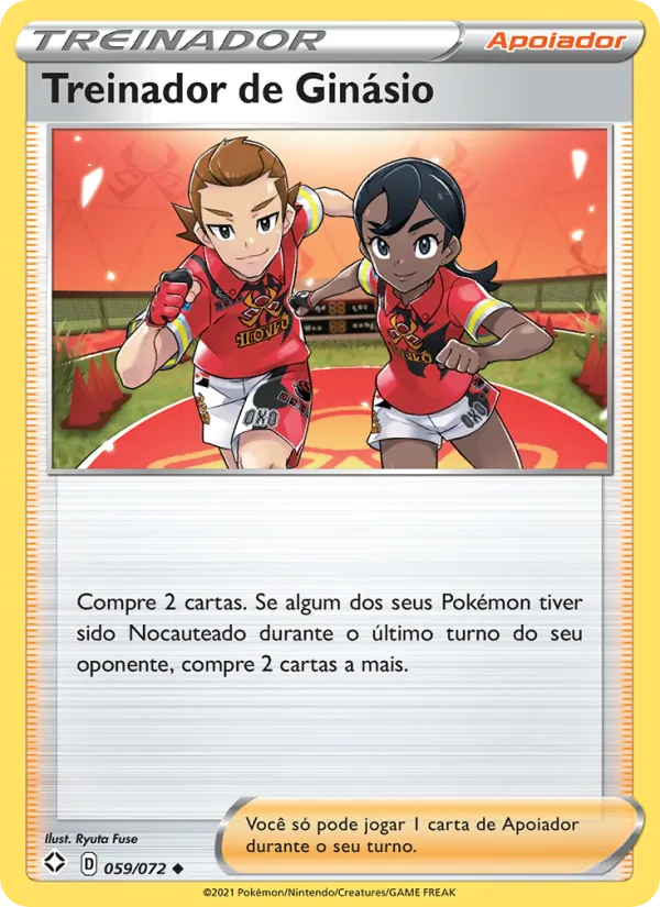 Treinador de Ginásio (Shining Fates #59/72)