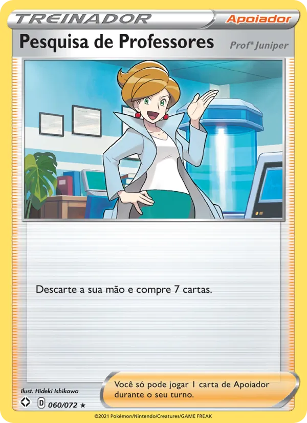 Pesquisa de Professores (Shining Fates #60/72)