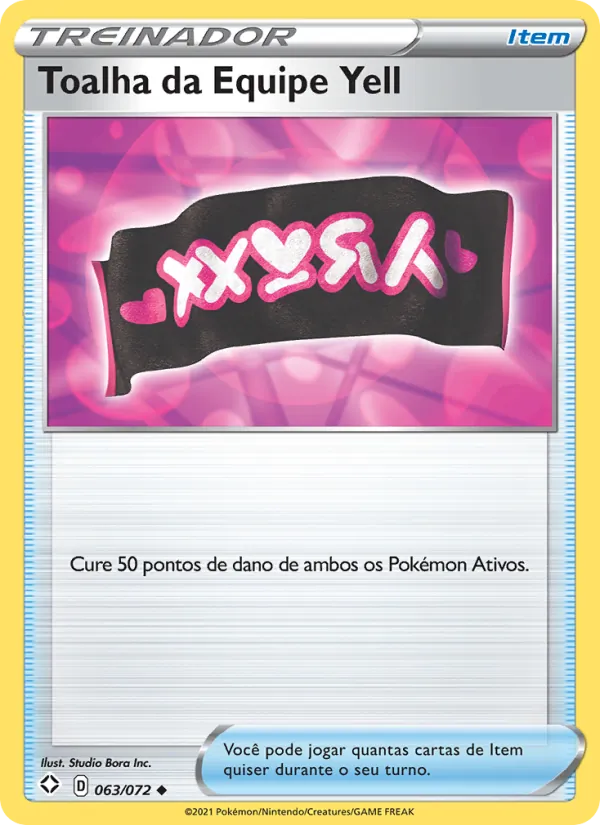Toalha da Equipe Yell (Shining Fates #63/72)