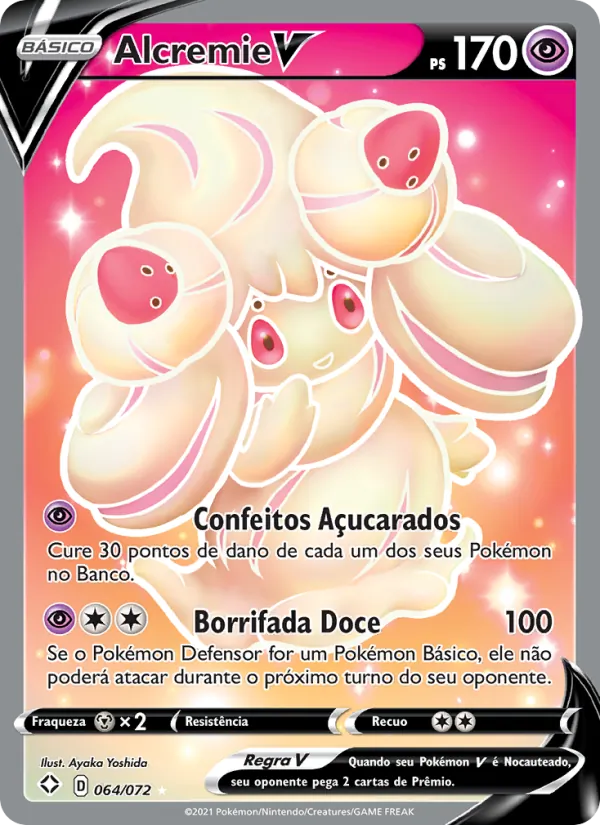 Alcremie V (Shining Fates #64/72)