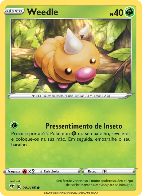 Weedle (Vivid Voltage #1/185)