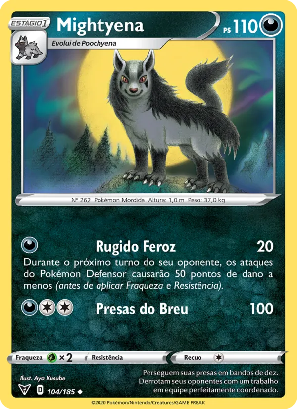 Mightyena (Vivid Voltage #104/185)