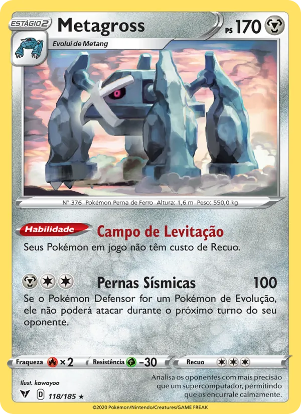 Metagross (Vivid Voltage #118/185)
