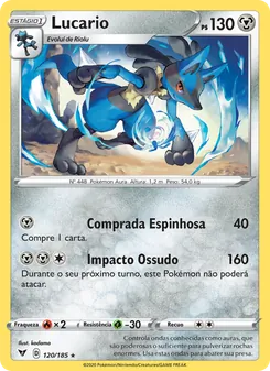 Lucario (Vivid Voltage #120/185)