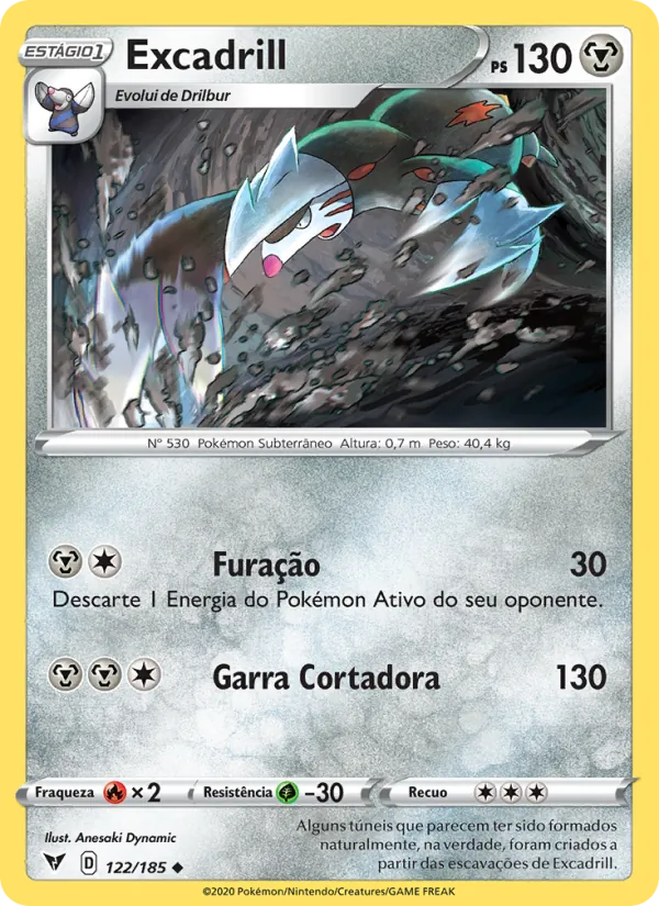 Excadrill (Vivid Voltage #122/185)