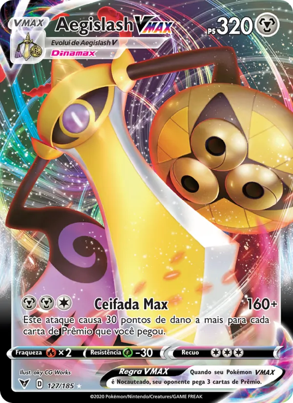 Aegislash VMAX (Vivid Voltage #127/185)