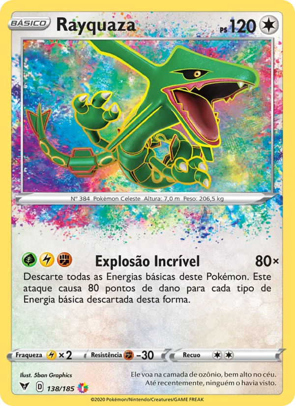 Rayquaza (Vivid Voltage #138/185)