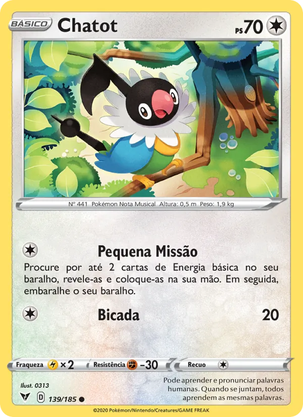 Chatot (Vivid Voltage #139/185)