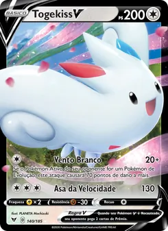 Togekiss V (Vivid Voltage #140/185)