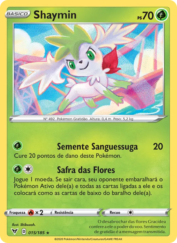 Shaymin (Vivid Voltage #15/185)