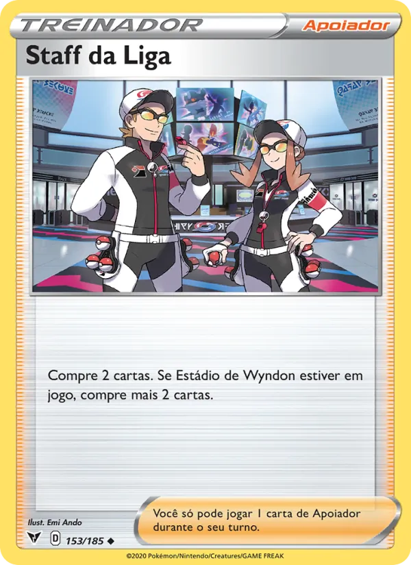 Staff da Liga (Vivid Voltage #153/185)