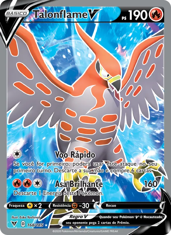 Talonflame V (Vivid Voltage #168/185)