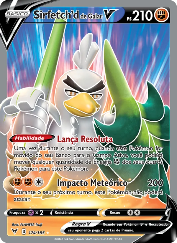 Sirfetch'd de Galar V (Vivid Voltage #174/185)