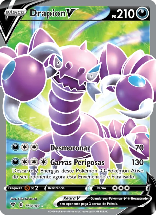 Drapion V (Vivid Voltage #175/185)