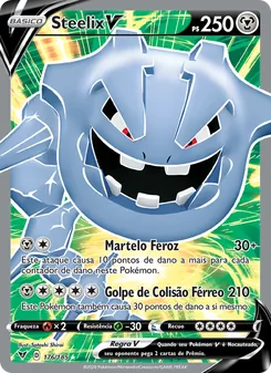 Steelix V (Vivid Voltage #176/185)