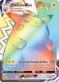 Pikachu VMAX (Vivid Voltage #188/185)