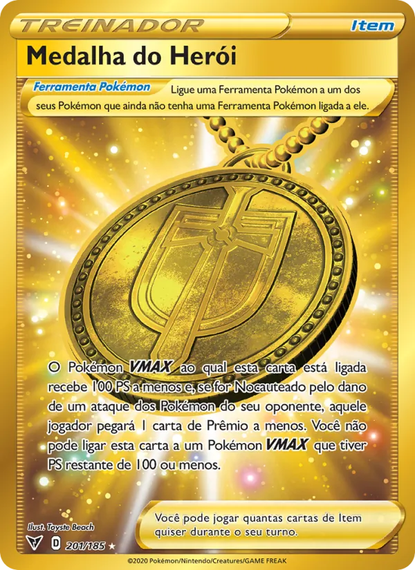 Medalha do Herói (Vivid Voltage #201/185)