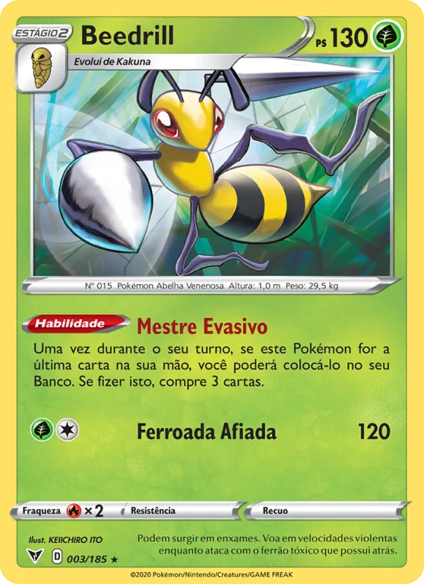 Beedrill (Vivid Voltage #3/185)