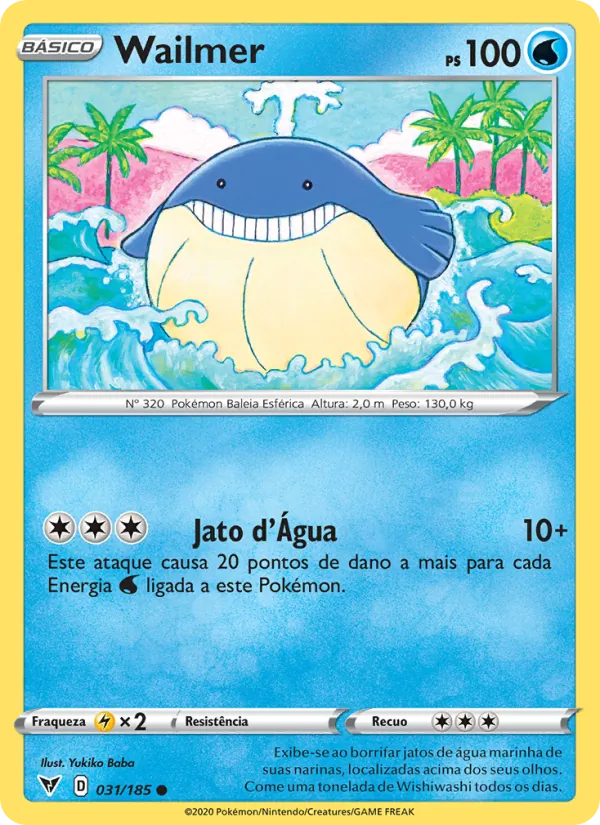 Wailmer (Vivid Voltage #31/185)
