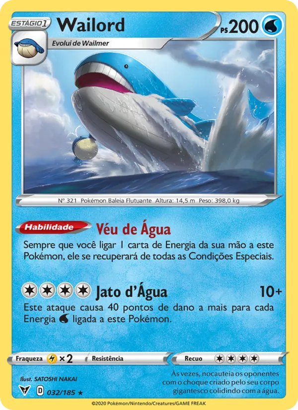 Wailord (Vivid Voltage #32/185)