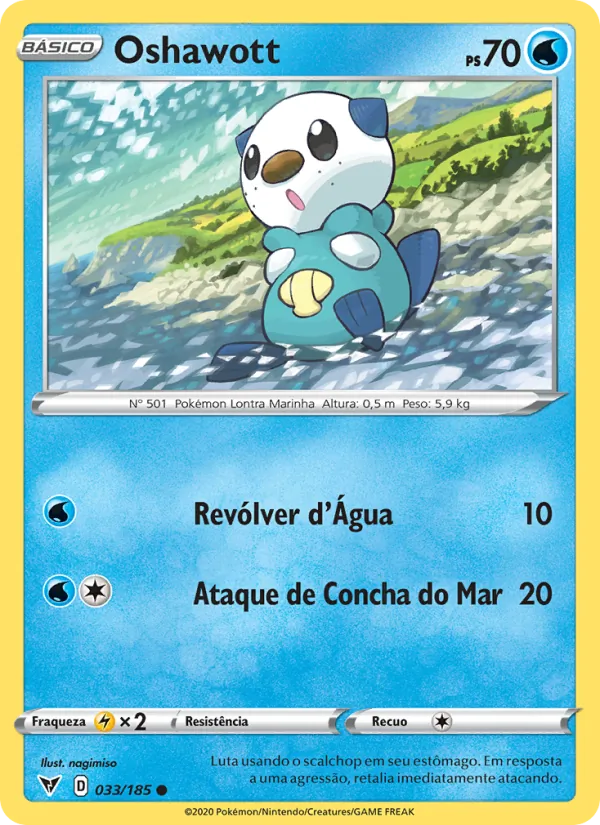 Oshawott (Vivid Voltage #33/185)
