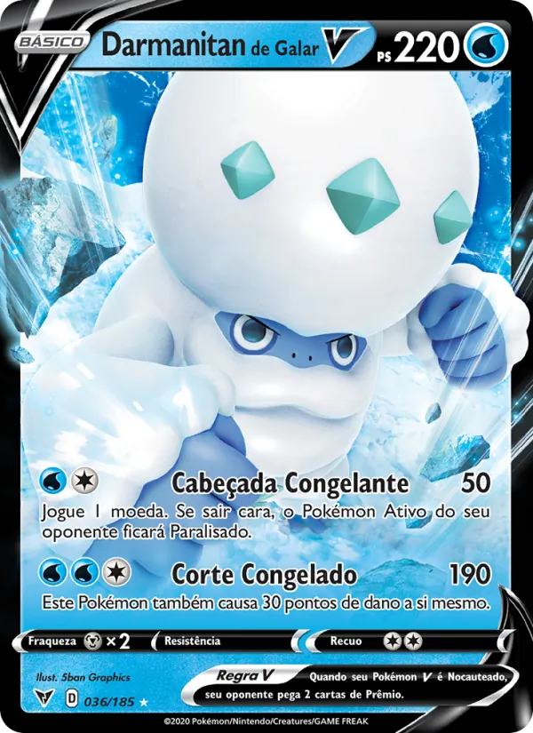 Darmanitan de Galar V (Vivid Voltage #36/185)