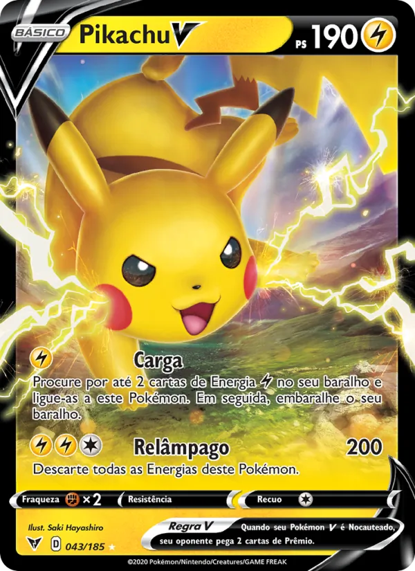 Pikachu V (Vivid Voltage #43/185)