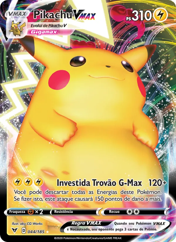 Pikachu VMAX (Vivid Voltage #44/185)