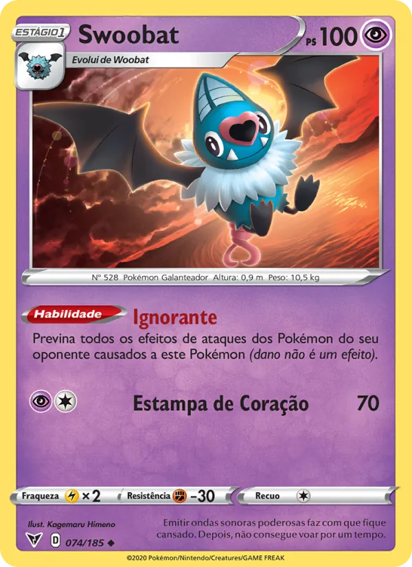 Swoobat (Vivid Voltage #74/185)
