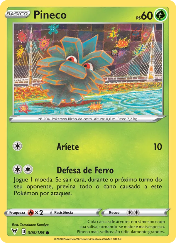Pineco (Vivid Voltage #8/185)