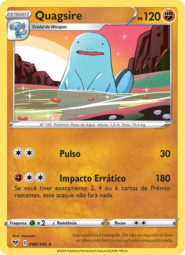 Quagsire (Vivid Voltage #84/185)