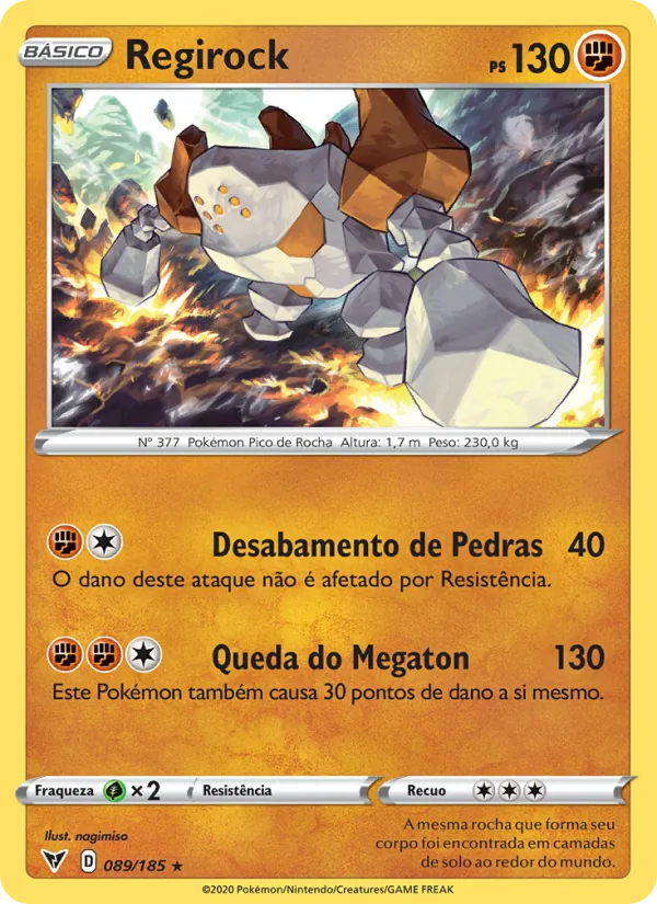 Regirock (Vivid Voltage #89/185)