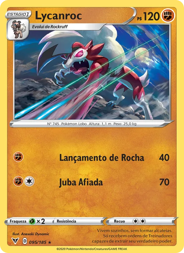 Lycanroc (Vivid Voltage #95/185)