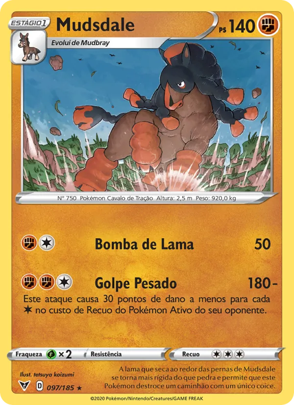 Mudsdale (Vivid Voltage #97/185)