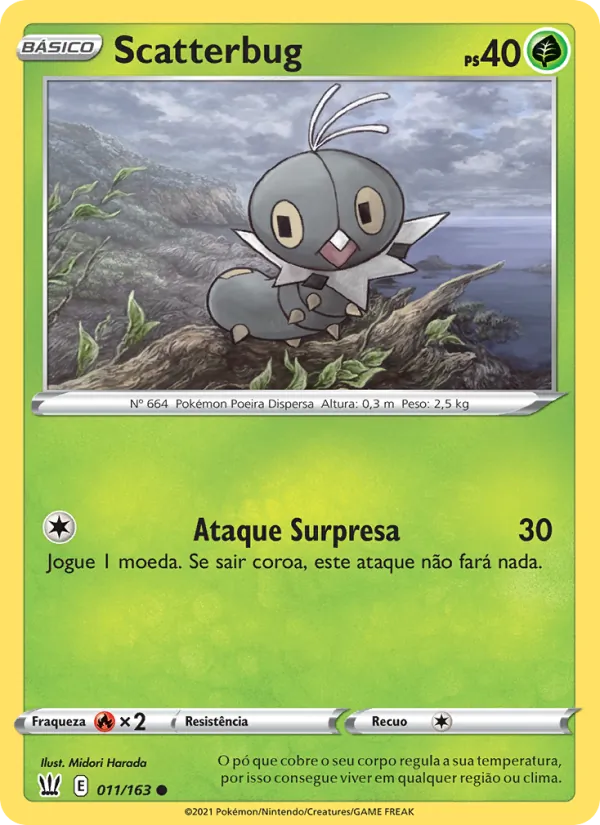 Scatterbug (Battle Styles #11/163)