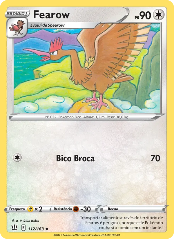 Fearow (Battle Styles #112/163)