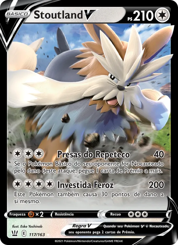 Stoutland V (Battle Styles #117/163)
