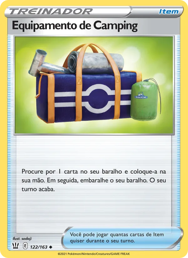 Equipamento de Camping (Battle Styles #122/163)