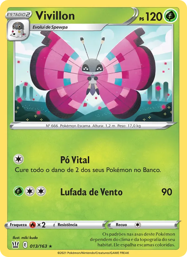 Vivillon (Battle Styles #13/163)