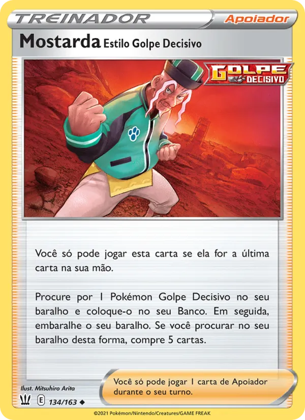 Mostarda Estilo Golpe Decisivo (Battle Styles #134/163)