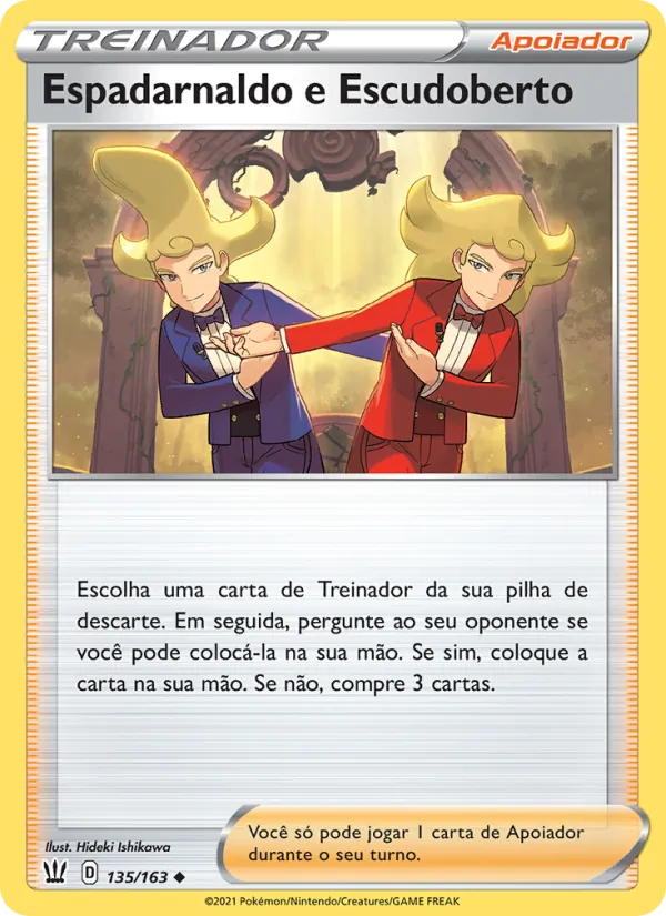 Espadarnaldo e Escudoberto (Battle Styles #135/163)