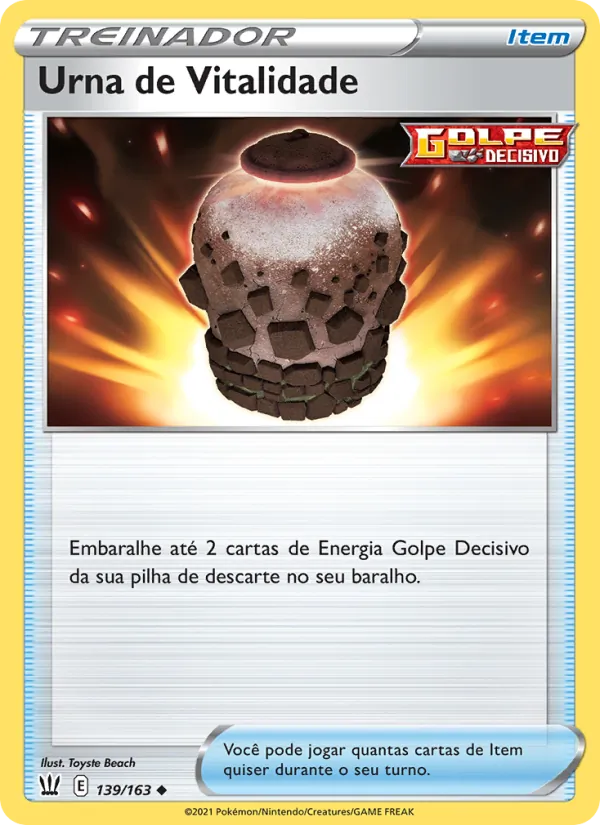 Urna de Vitalidade (Battle Styles #139/163)