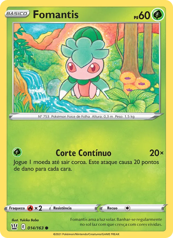 Fomantis (Battle Styles #14/163)