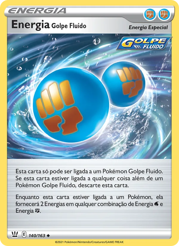 Energia Golpe Fluido (Battle Styles #140/163)