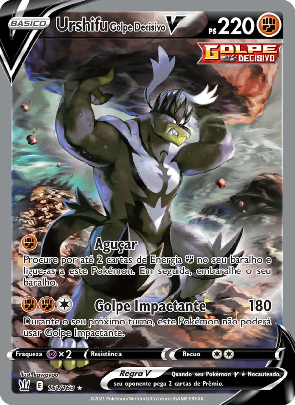 Urshifu Golpe Decisivo V (Battle Styles #151/163)